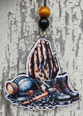 Coal miner car freshie