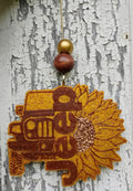 Jeep Sunflower Car Freshie