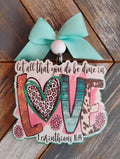 1 Corinthians 14: 16 Love Car Freshie