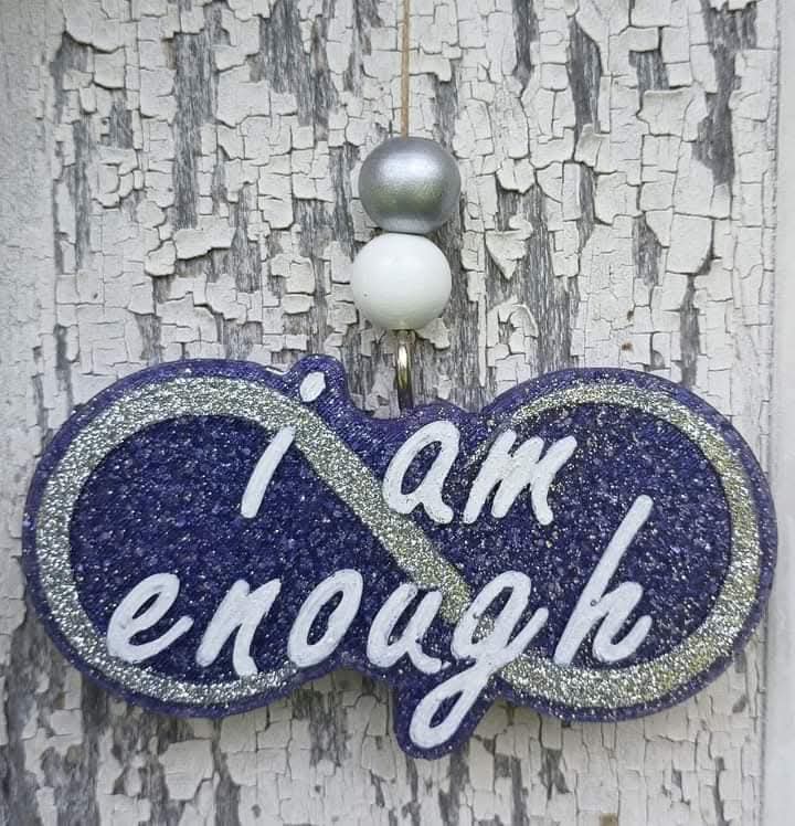 I Am Enough Car Freshie