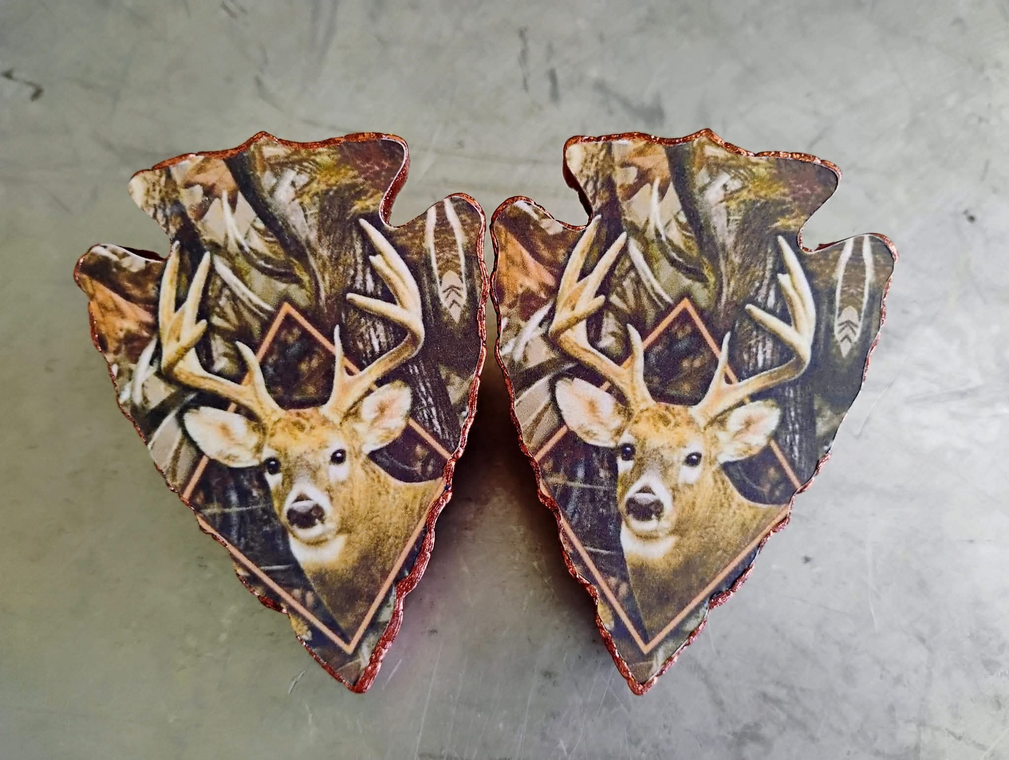 Deer Arrow Head Vent Clips Freshie